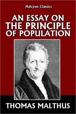 Essay principle population thomas robert malthus